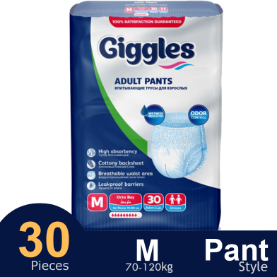 Giggles Adult Pants Medium 30Pcs image