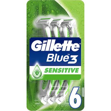 Gillette Blue 3 Razor 6 pcs (UAE) image