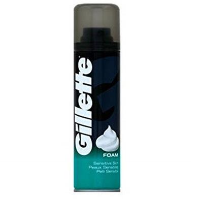 Gillette Classic Sensitive Pre Shave Foam - 98 gm image