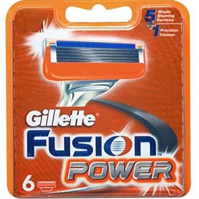 Gillette Fusion Manual Shaving Razor Blades - 6s Pack image