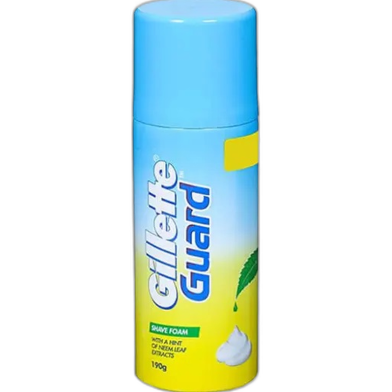 Gillette Guard Shave Foam 190ml IN image