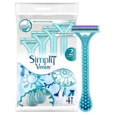 Gillette Simply Venus Simply Disposable Razor – 4 Pcs image