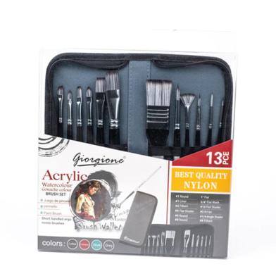 Giorgione acrylic brush 13pcs image