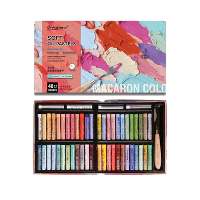 Giorgione soft oil pastels 48 colors plas 4 white image