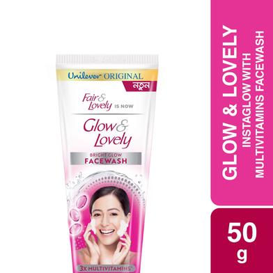 Glow And Lovely Instaglow Facewash With Multivitamins 50 Gm image