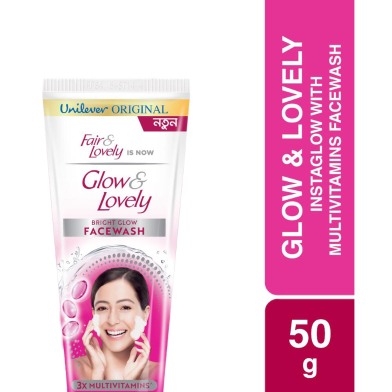 Glow And Lovely Instaglow Facewash With Multivitamins 50 Gm image