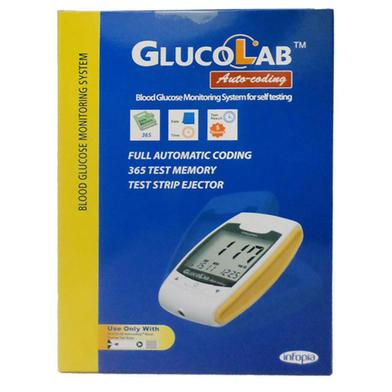 Glucolab with 25 test strips (Blood Glucose Monitoring System) image