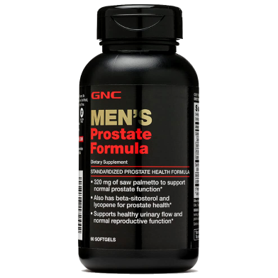 Gnc Men’s Prostate Formula And Healthy Urinary Flow – 60 Softgels image