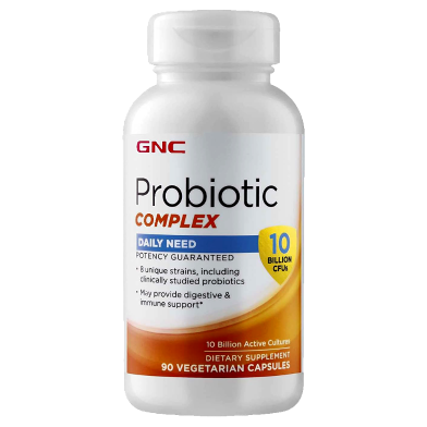 Gnc Probiotic Complex Daily Need 10 Billion CFUs – 90 Capsules image