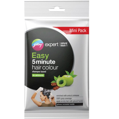 Godrej Expert Easy 5 Minute Shampoo Hair Colour 10ml image