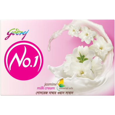 Godrej No.1 Jasmin Soap 100g image