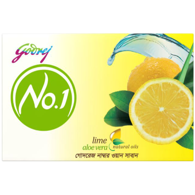 Godrej No.1 Soap Lime Soap 75g image