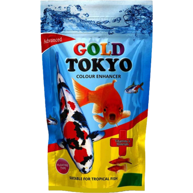 Gold Tokyo Fish Food Pouch 1 kg image