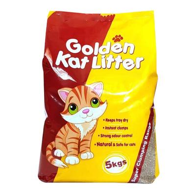 Golden Kat Cheapest Clumping Cat Litter Lavender Flavour 5kg image