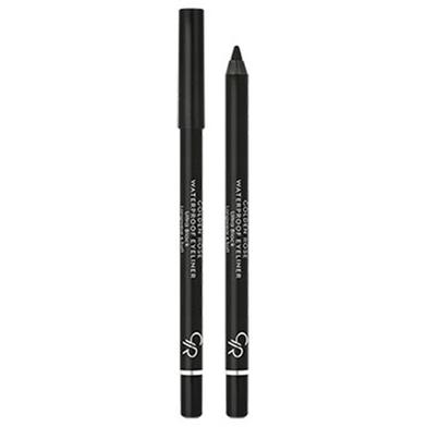 Golden Rose Waterproof Eyeliner Ultra Black Longwear and Soft image