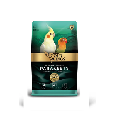 Goldwings Premium Parakeet Mix Pack 1KG – Lovebirds, Cockatiels and Other Parakeets image