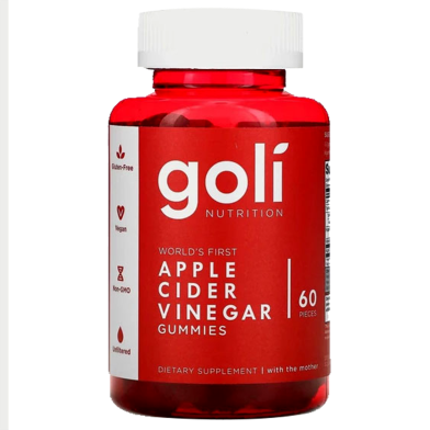 Goli Nutrition Apple Cider Vinegar Gummies - 60 Gummies image