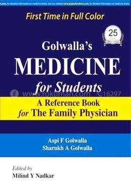 Golwalla’s Medicine for Students (A Reference Book for the Family Physician) image