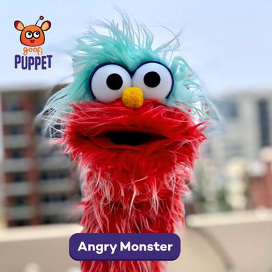 Goofi Hand Puppet- Angry Monster image