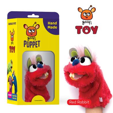 Goofi Toys – Hand Puppet – Red Rabbit image