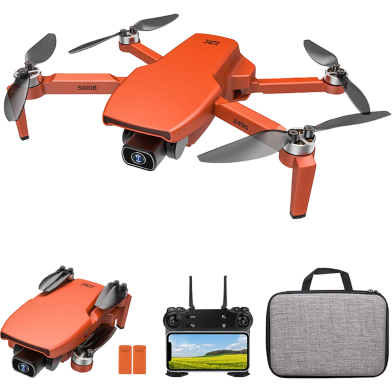GoolRC SG108 GPS Drone for Adults, 5G WiFi FPV Drone with 4K HD Front Camera and 720P Optical Flow Positioning Camera, Foldable RC Quadcopter with Follow Me, Brushless Motor, Handbag and 2 Batteries image