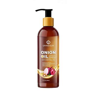 Grandeur Onion Hair Oil For Hair Fall Treatment and Hair Growth with Vitamin E, India image