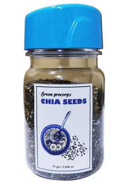 Green Grocery Chia Seed (চিয়া সিড) - 75 gm image