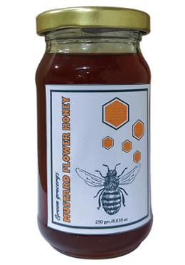 Green Grocery Mustard Flower Honey (সরিষা ফুলের মধু) - 250 gm image