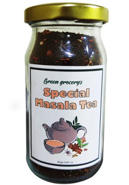 Green Grocery Special Masala Tea (স্পেশাল মসলা চা) - 80 gm image