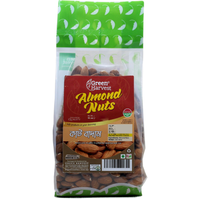 Green Harvest Almond Nut-Raw (100 gm)- GHNT9011 image