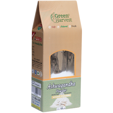 Green Harvest Ashwagandha Powder (100gm)- GHHR8401 image