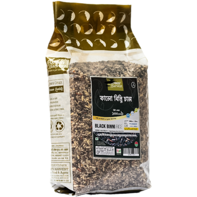 Green Harvest Black Binni Rice (1000 gm)- GHRC11011 image