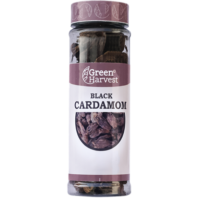 Green Harvest Black Cardamom (100 gm)- GHSP6178 image