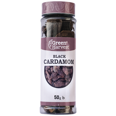 Green Harvest Black Cardamom (50 gm)- GHSP6005 image