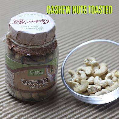 Green Harvest Cashewnut-Zero Oil Toasted (Glass Jar) (125 gm)- GHNT9008 image