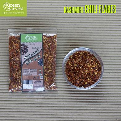 Green Harvest Chili Flakes(Kasmeri) (100 gm)- GHSP6270 image