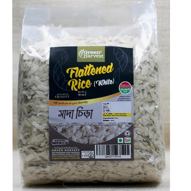 Green Harvest Flattened White Rice (500gm)- GHOT17014 image