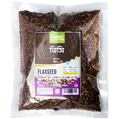 Green Harvest Flaxseed 250 gm image