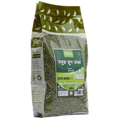 Green Harvest Green Mong Dal (1000 gm)- GHLT12003 image