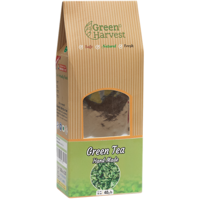 Green Harvest Handcrafted Hill Green Tea (40gm)- GHOT17021 image