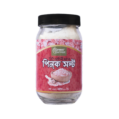 Green Harvest Himalayan Pink Salt (Glass Jar) (250gm)- GHSP6081 image