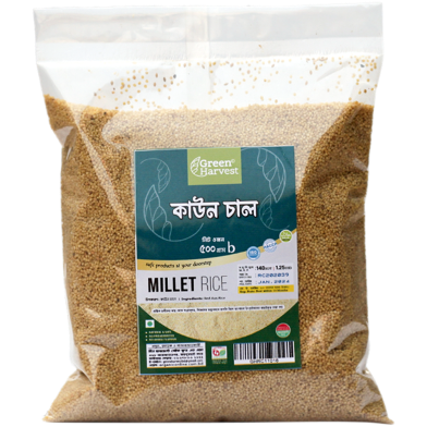 Green Harvest Millet Rice (500 gm)- GHRC11016 image