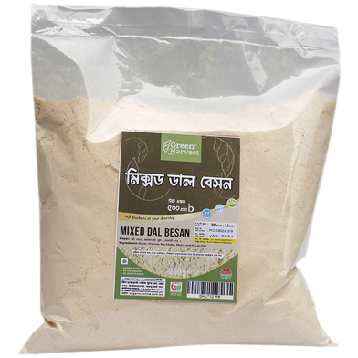 Green Harvest Mixed Dal Besan (500 gm)- GHLT12116 image