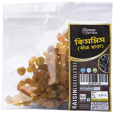 Green Harvest Raisin-Seedless 50 gm image