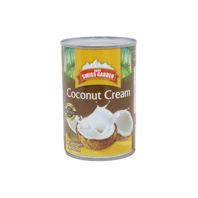 Green Swiss Garden Coconut Cream Tin 400ml (Thailand) image
