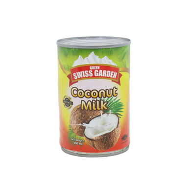 Green Swiss Garden Coconut Milk Can 400ml (Thailand) image