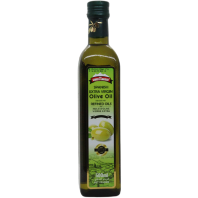 Green Swiss Garden Spanish Extra Virgin Olive Oil Glass Bottle 500ml image