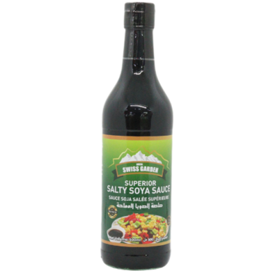 Green Swiss Garden Superior Salty Soya Sauce 500ml image
