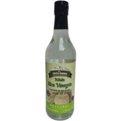 Green Swiss Garden White Rice Vinegar Glass Battle 500ml image