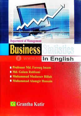 Gronthokutir Business Statistics - Honors 3rd Year Textbook (Management) image